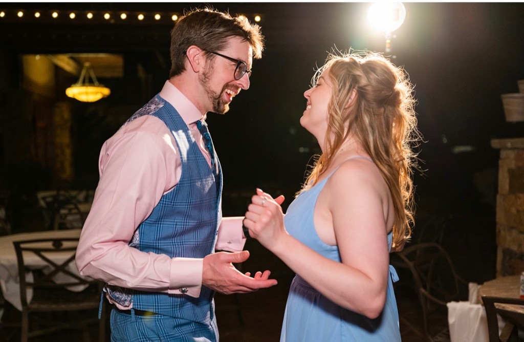 Blayne Osborn with his wife Natalie